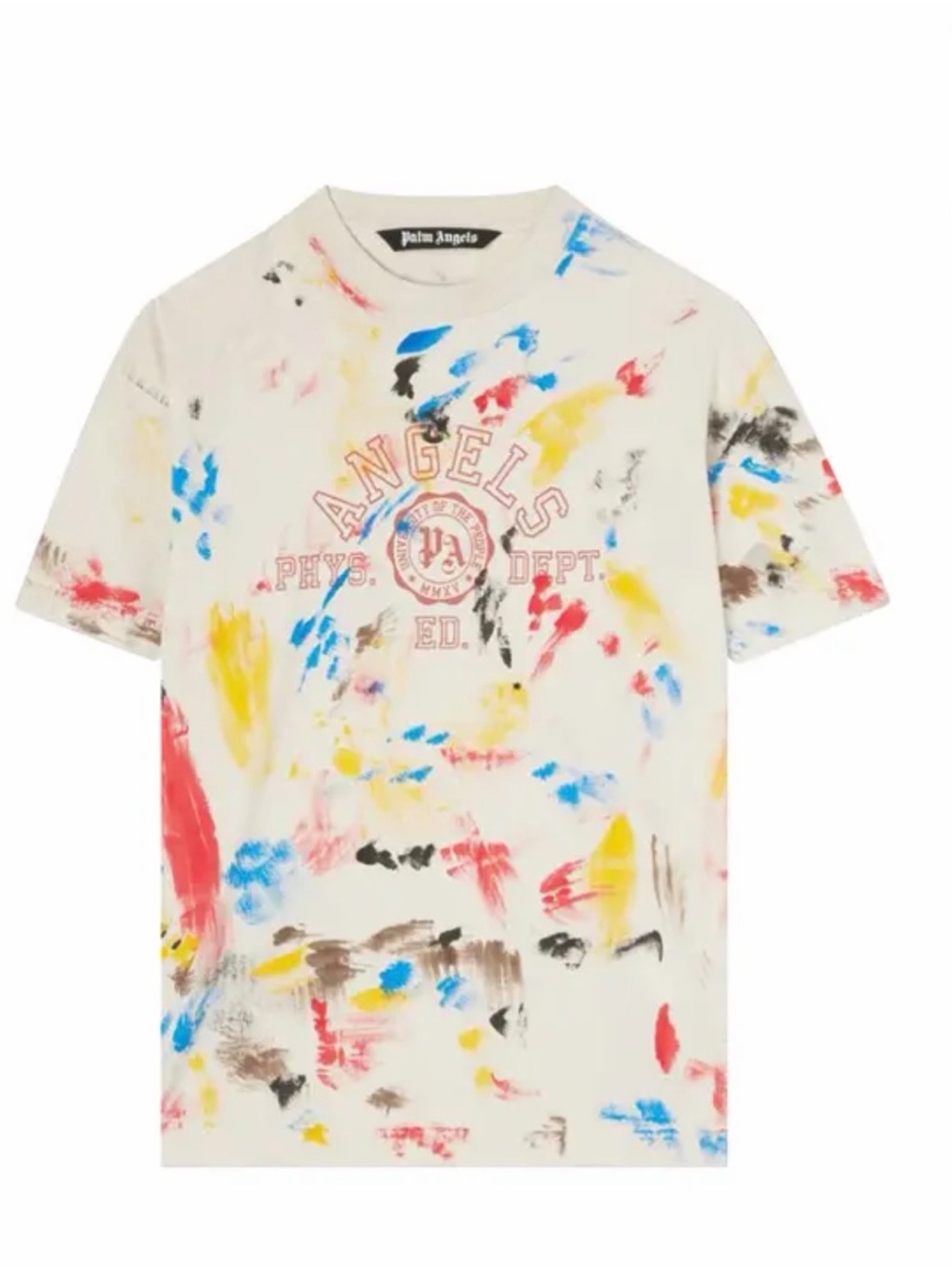 Palm Angels Painted College Tee